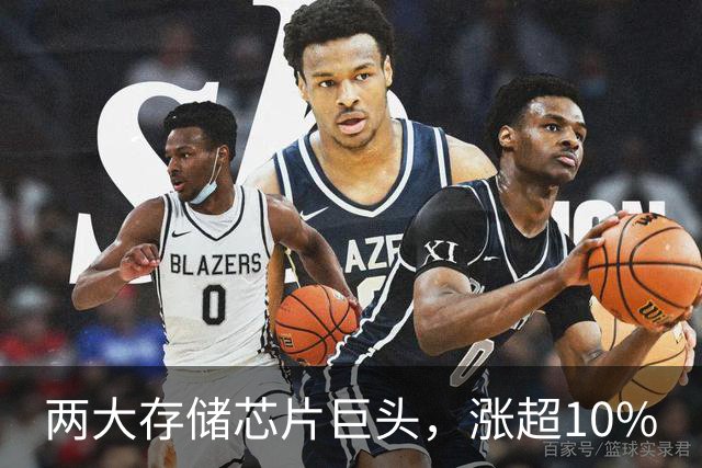 两大存储芯片巨头，涨超10%