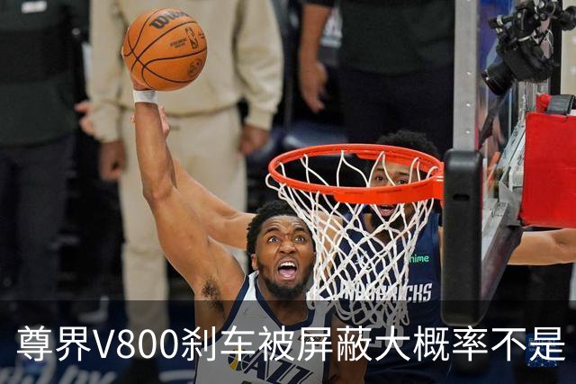 尊界V800刹车被屏蔽大概率不是“适配没跟上”的技术疏忽。