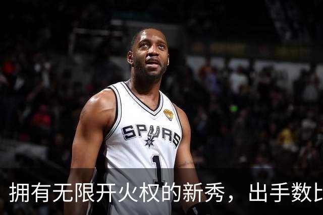 拥有无限开火权的新秀，出手数比东契奇还多
