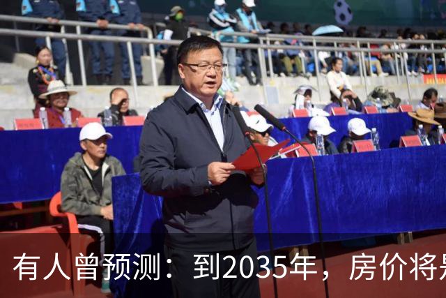有人曾预测：到2035年，房价将是现在的2-3倍，这有可能吗？