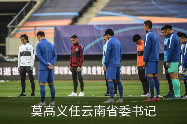 莫高义任云南省委书记